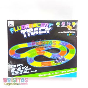 Pista Fluorescent Track (220 Piezas)