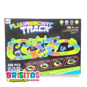 Pista Fluorescent Track (328 Piezas)