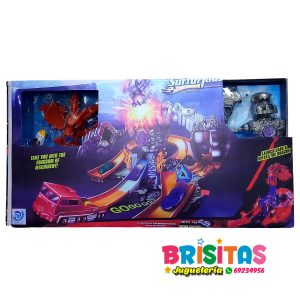 Pista De Dragon + Robot+ Tallimetro