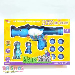 Pistola De Aire + 2 Personajes