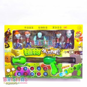 Pistola De Aire + 5 Personajes Mod 2