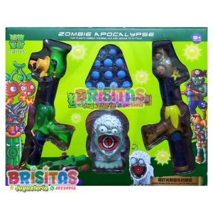 Set de Juego de Plantas Vs Zombies