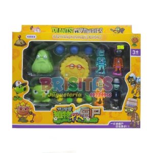Plantas Vs Zombies (7 Personajes + Balitas)