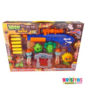 Juguete Pistola Plantas vs Zombies mod 1