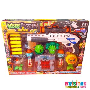 Juguete Pistola Plantas vs Zombies mod 2