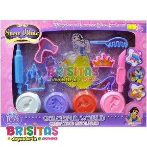 Plastilinas + Moldes De Princesa