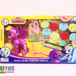 Pony + Set Accesorios Y 6 Plastilinas