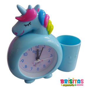 Reloj Unicornio Portalapices