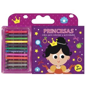 Libro para Colorear y Actividades de Princesas