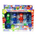 Set De 4 Personajes Pj Mask