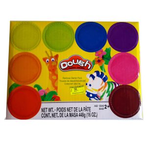 Set De 8 Plastilinas  Color Dough