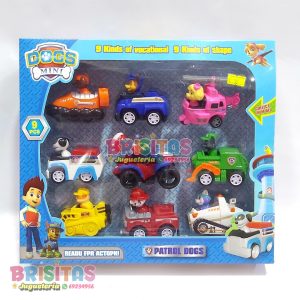 Set De 9 Personajes Paw Patrol Mod 2