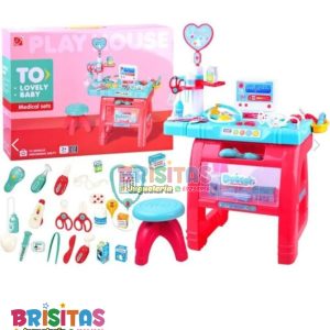 Set De Doctora Simple + Accesorios