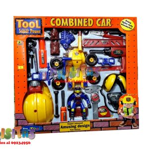 Set De Herramientas  Naranja+Auto