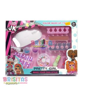 Set De Manicura C/Secadora De Uñas