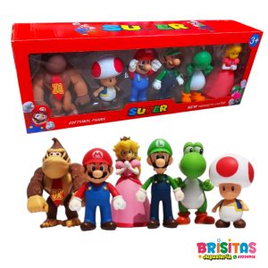 Mario Bross 7 Personajes de Goma