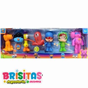 Set De Pocoyo Y Sus Amigos (7 Personajes De Goma)