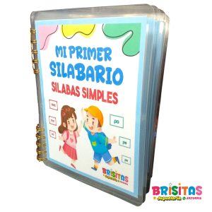 Libro de aprendizaje  Sílabas Simples con Velcro