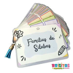 Sílabas Simples Llavero Colorido