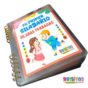 Libro de aprendizaje Sílabas Trabadas con Velcro
