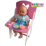 Silla Comedor con muñeca modelo 1