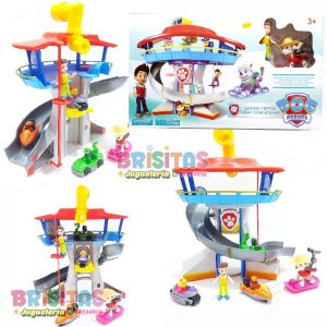 Torre De Paw Patrol Grande + 5 Personajes