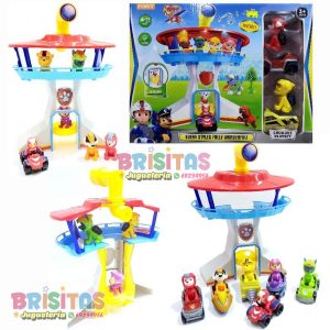 Torre Paw Patrol + 6 Personajes