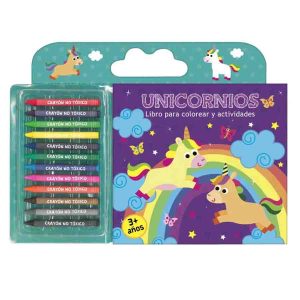 Libro para Colorear y Actividades de Unicornios